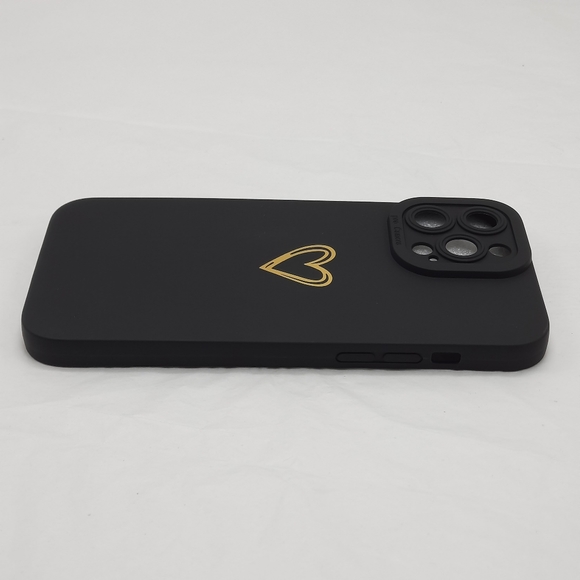 iPhone 14 ProMax Case Black LSL Compatible 6.7" Silicone Jelly - Picture 4 of 11